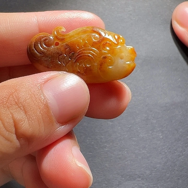 和田玉未镶嵌吊坠(不含链)