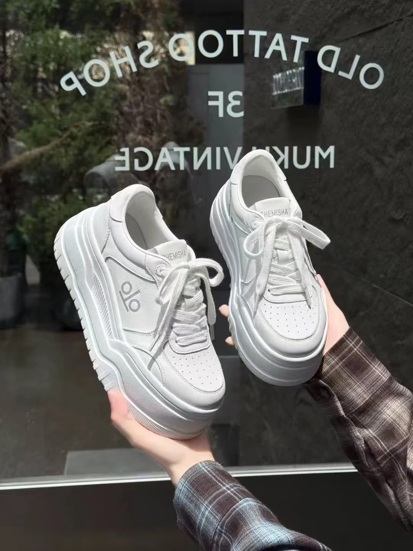 纯色春秋常规款系带时尚休闲鞋休闲鞋潮鞋百搭