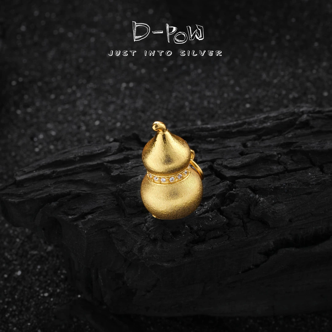 灯小炮 吊坠925银合成锆石 吊坠（8283）气质轻奢时尚百搭简约挂坠