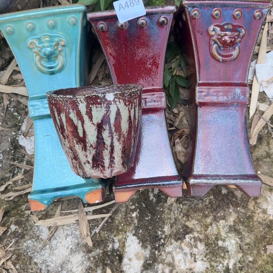 段泥花盆兔*易489瑕疵品