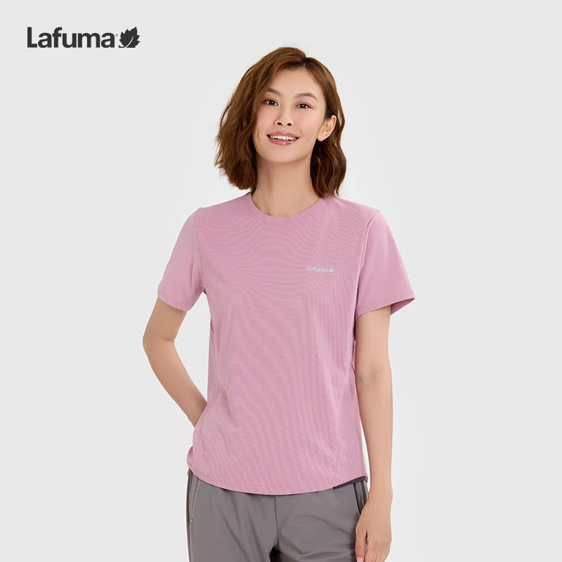 LAFUMA乐飞叶25春夏速干圆领短袖T恤女士防紫外线UPF50+LFTS5BS33