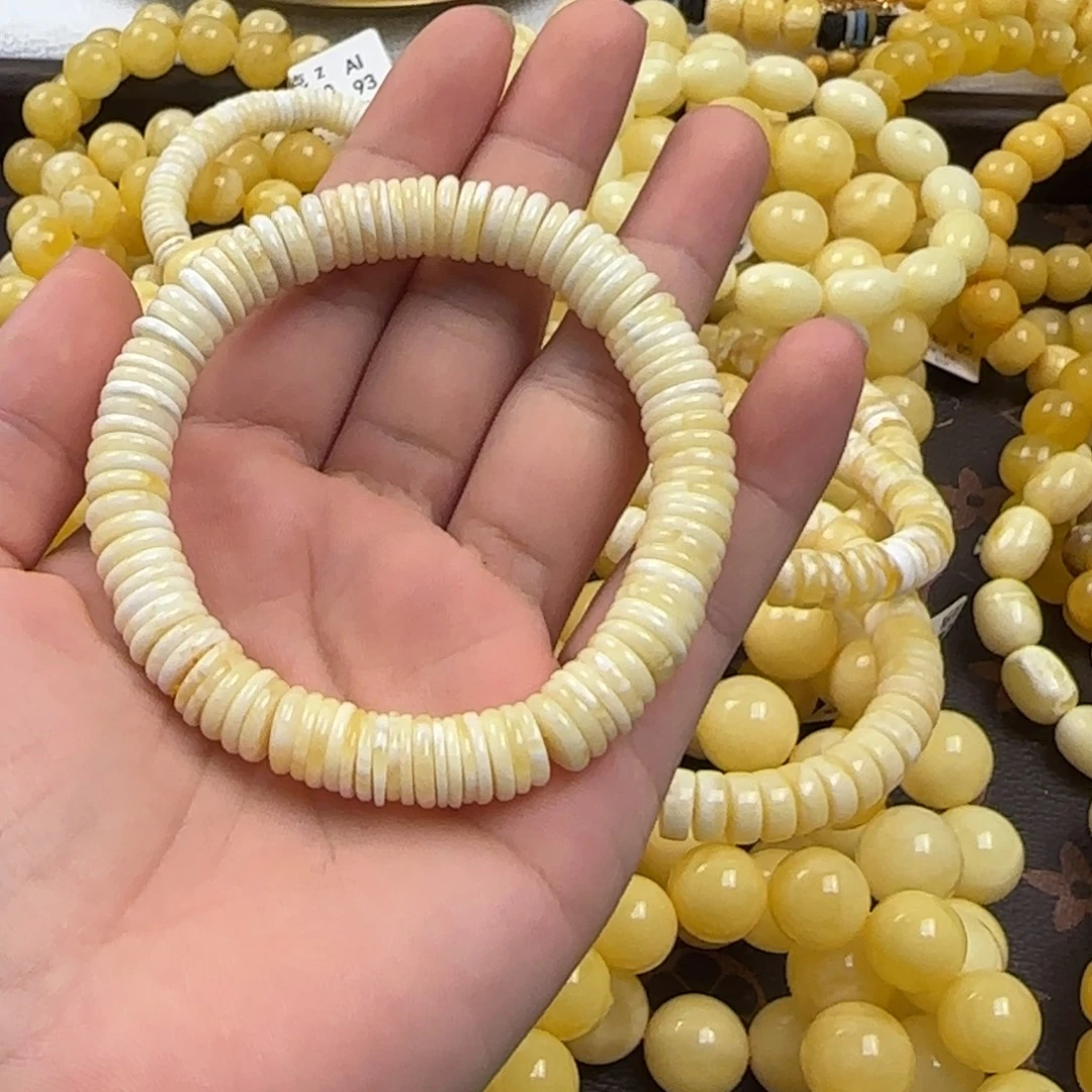 琥珀未镶嵌手链手串