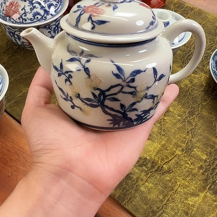 微瑕臻玉古坊原矿孔雀石釉里红