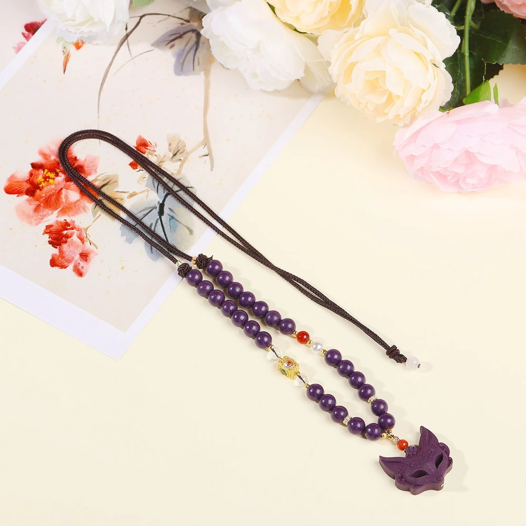 九紫东方狐狸8mm锁骨链hx0078zt5305