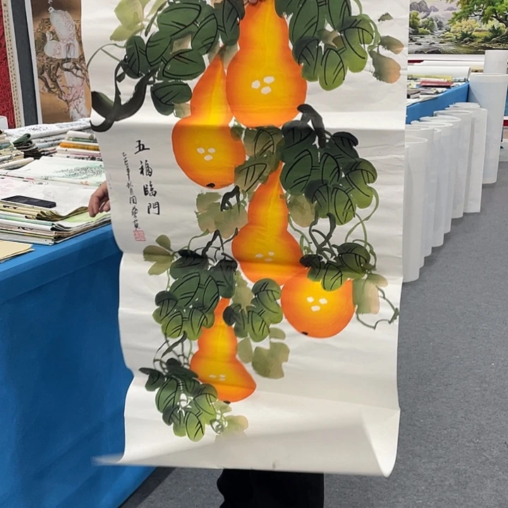 国画今天上午作品展示