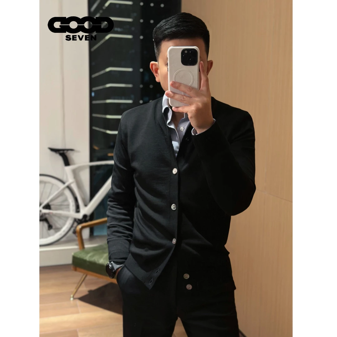 GOOD SEVEN【冮哥专属】盛夫新款时尚秋季男士毛衣GG7-MYoKS55006