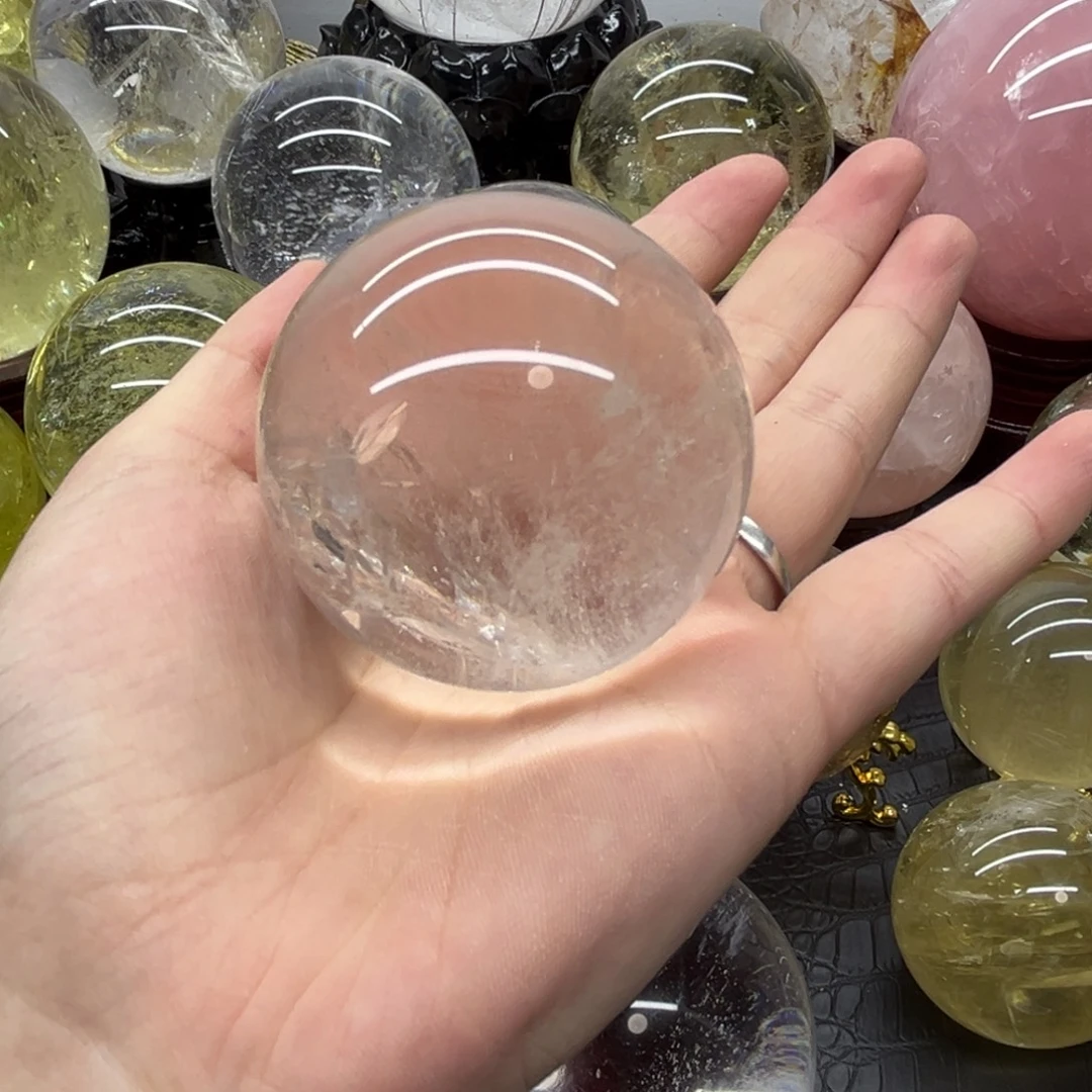 水晶未镶嵌珠宝半成品