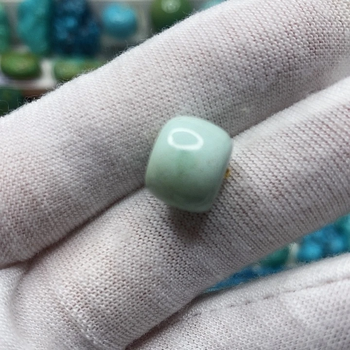 绿松石未镶嵌天然原矿 地大质检