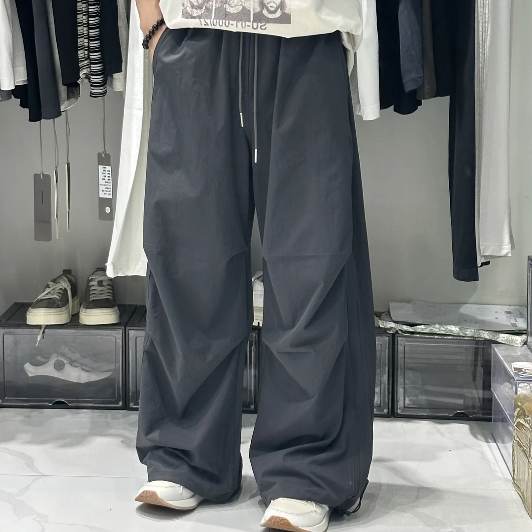 Sufeng(高端线 自留)轻奢宽松直筒立体压线时尚休闲裤730