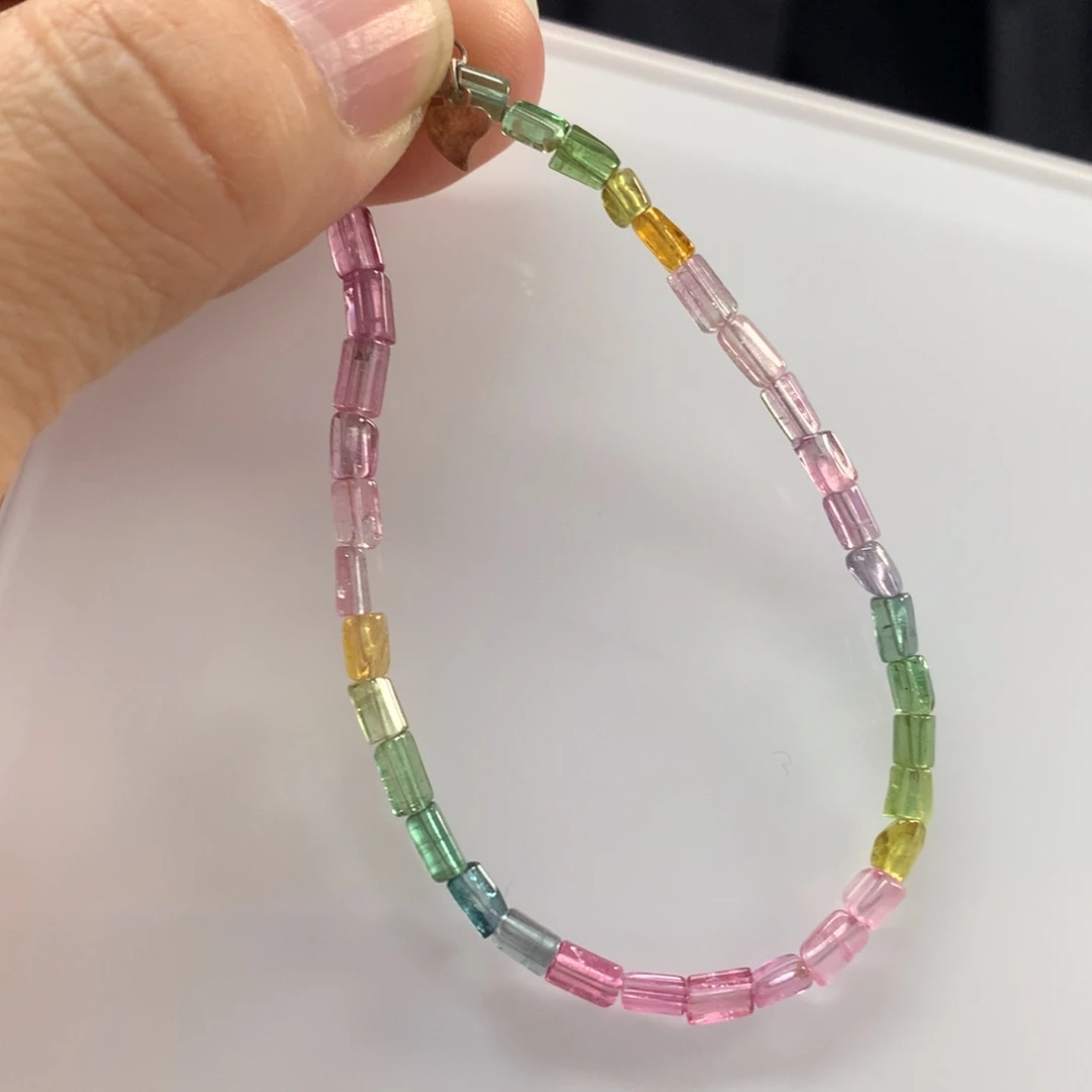 碧玺手链未镶嵌手链