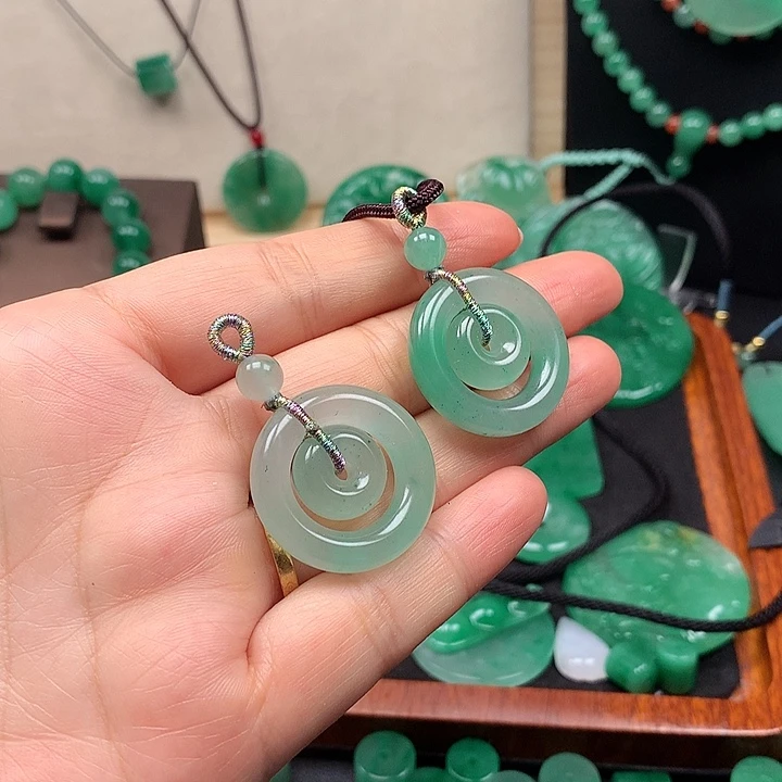 未镶嵌石英岩玉珠宝半成品淇*阁