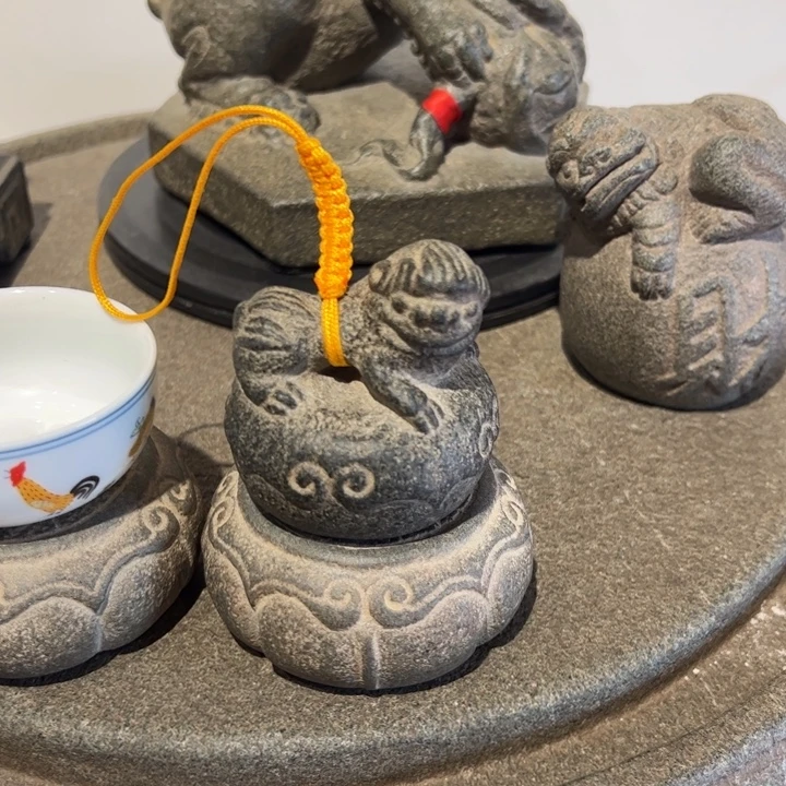 -***石材小狮子青石青石