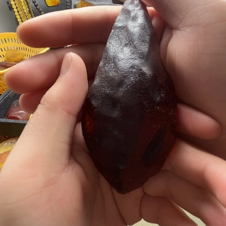 妙***心定制琥珀未镶嵌纯天然蜜蜡吊坠