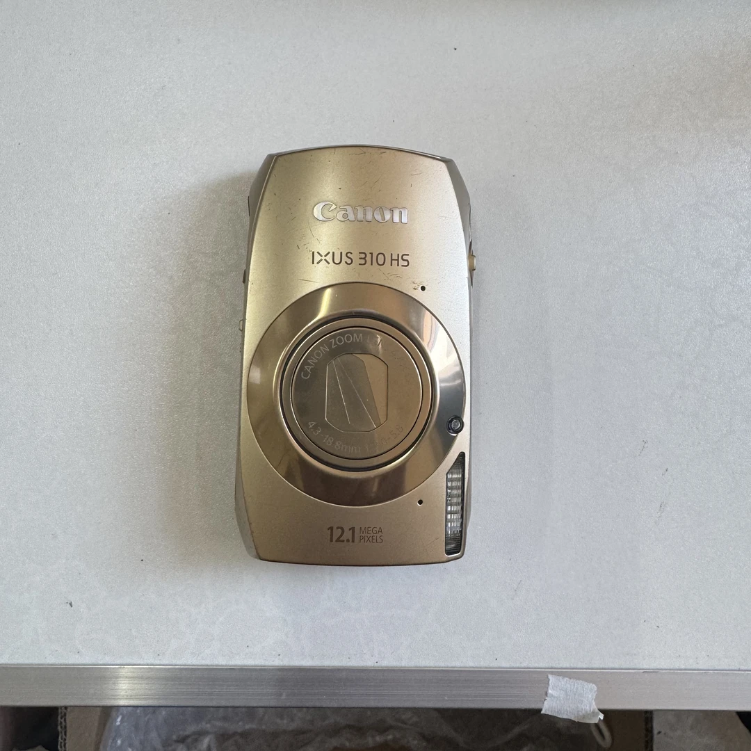 95新 Canon/佳能 佳能ixus310金色功能完好批发价包售后配件齐全