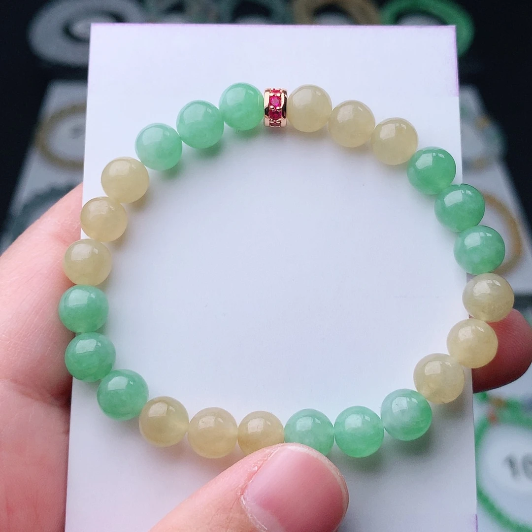 翡翠手串未镶嵌翡翠