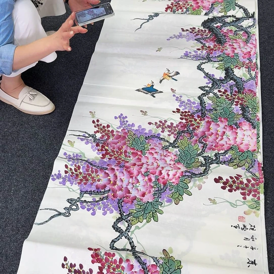 纯手绘国画好作品