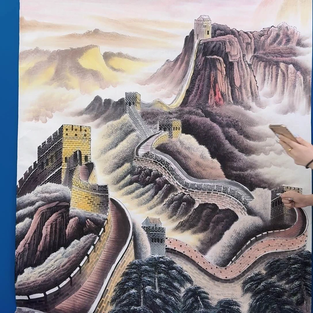 平***裱国画密密麻麻密密麻麻秘密