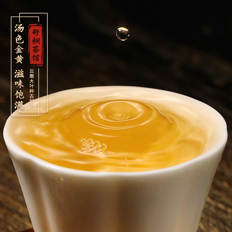 【桐微茶业】2025年凤凰窝古树生茶醇厚回甘、清冽爽口、古树韵味浓