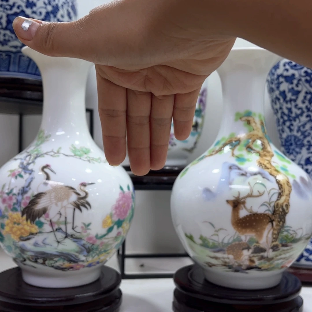 景德镇陶瓷花瓶摆件