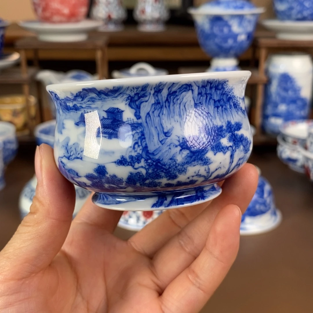 景德镇陶瓷手工手绘