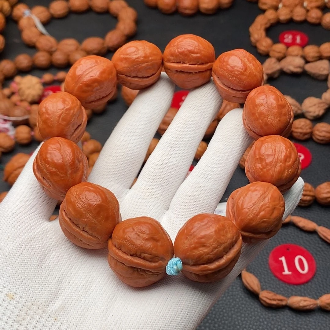 文玩核桃手串24尺一道筋