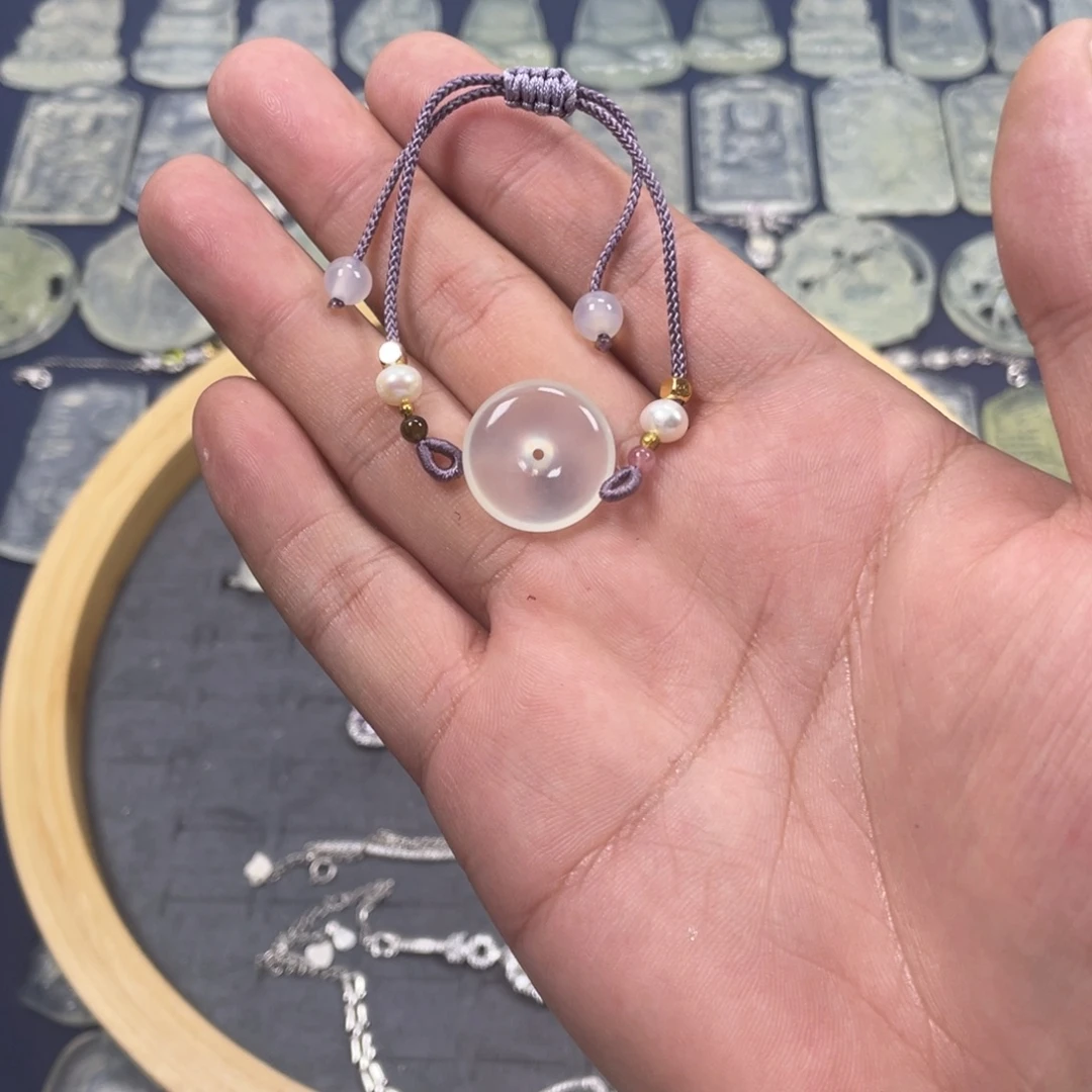 沐***沐蛇纹石玉未镶嵌多样性随机发一