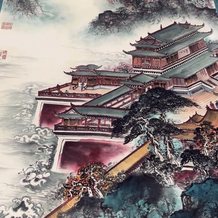 横款臻弘，字画，中堂