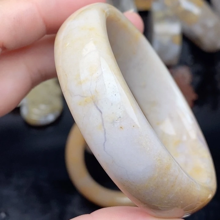 硅化玉未镶嵌颈饰55