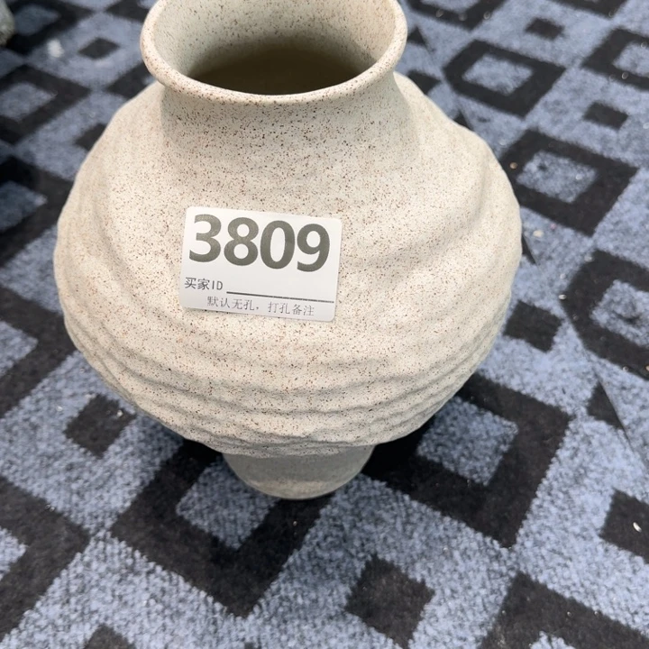 ****·瓷片景德镇高温高温花器编码3809高28口8默认无孔