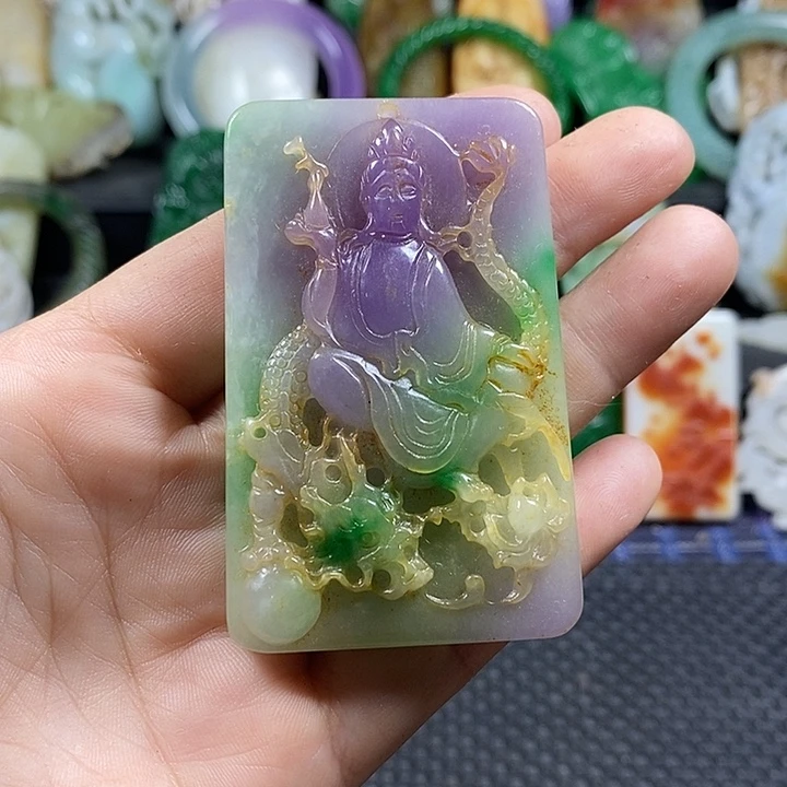 吊坠紫金钵盂菩提