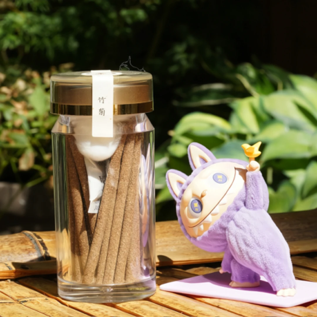 草本草木合香《竹菊》手工香棒8cm送水滴香插