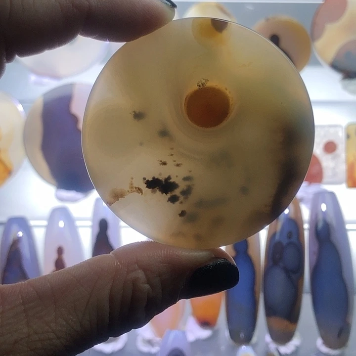 玛瑙/玉髓合金颈饰10