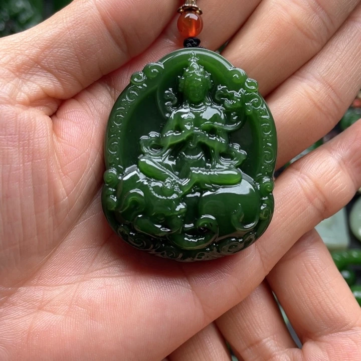 和田玉（碧玉）未镶嵌颈饰