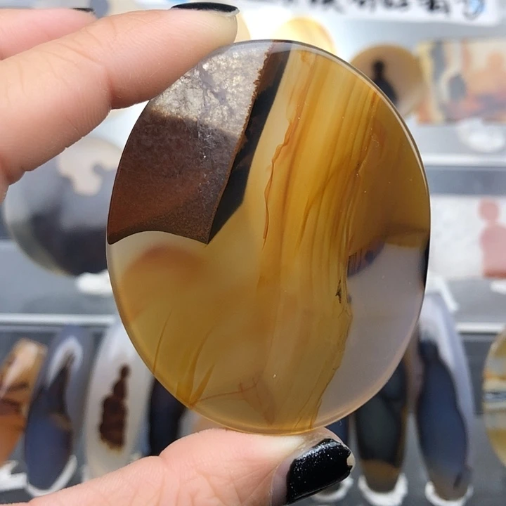 查罗石未镶嵌珠宝半成品138