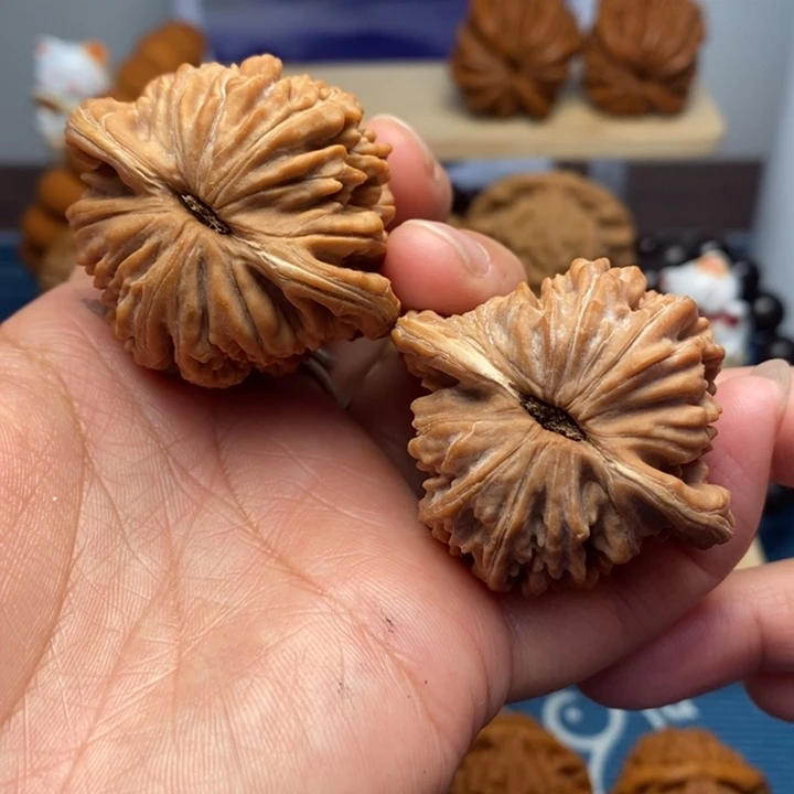 桃核把件福利 四座楼狮子头 微修