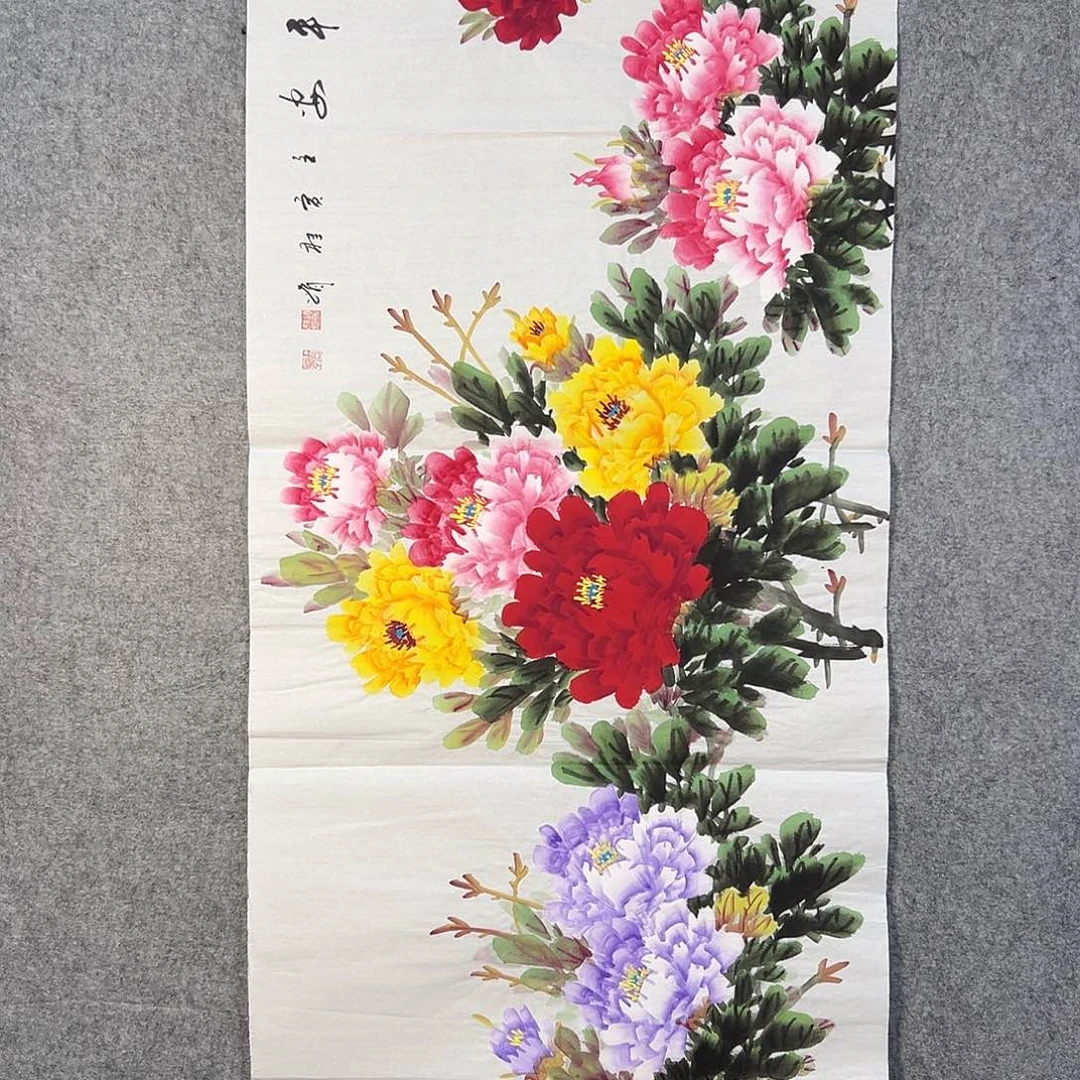 国画055 花鸟在此鸣叫的日子