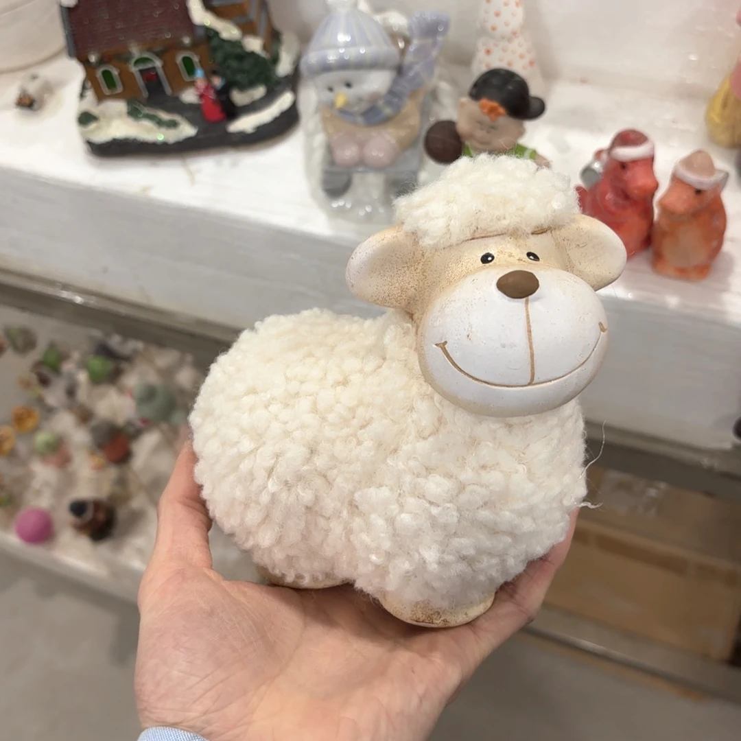 瓷片祝大家新年顺心如意快乐开心