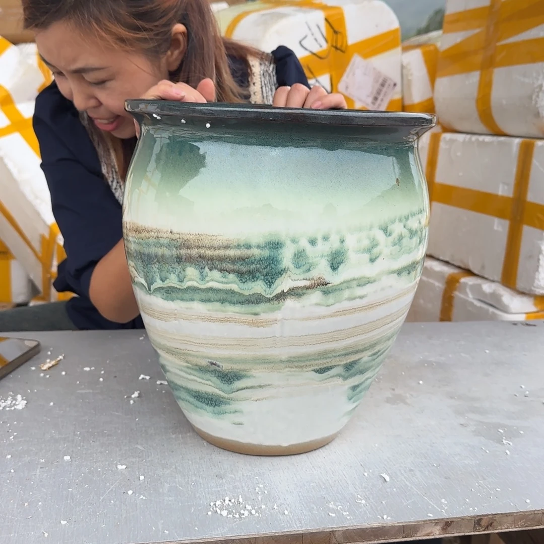 紫砂花盆王嫂花盆1014-545