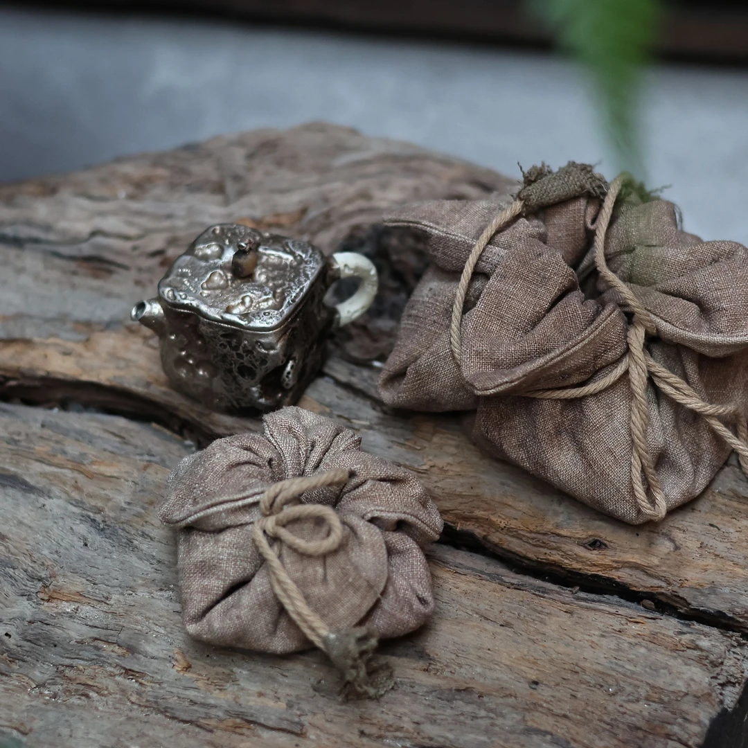 【柿间浅憩】全手工*茶具包*茶道零配