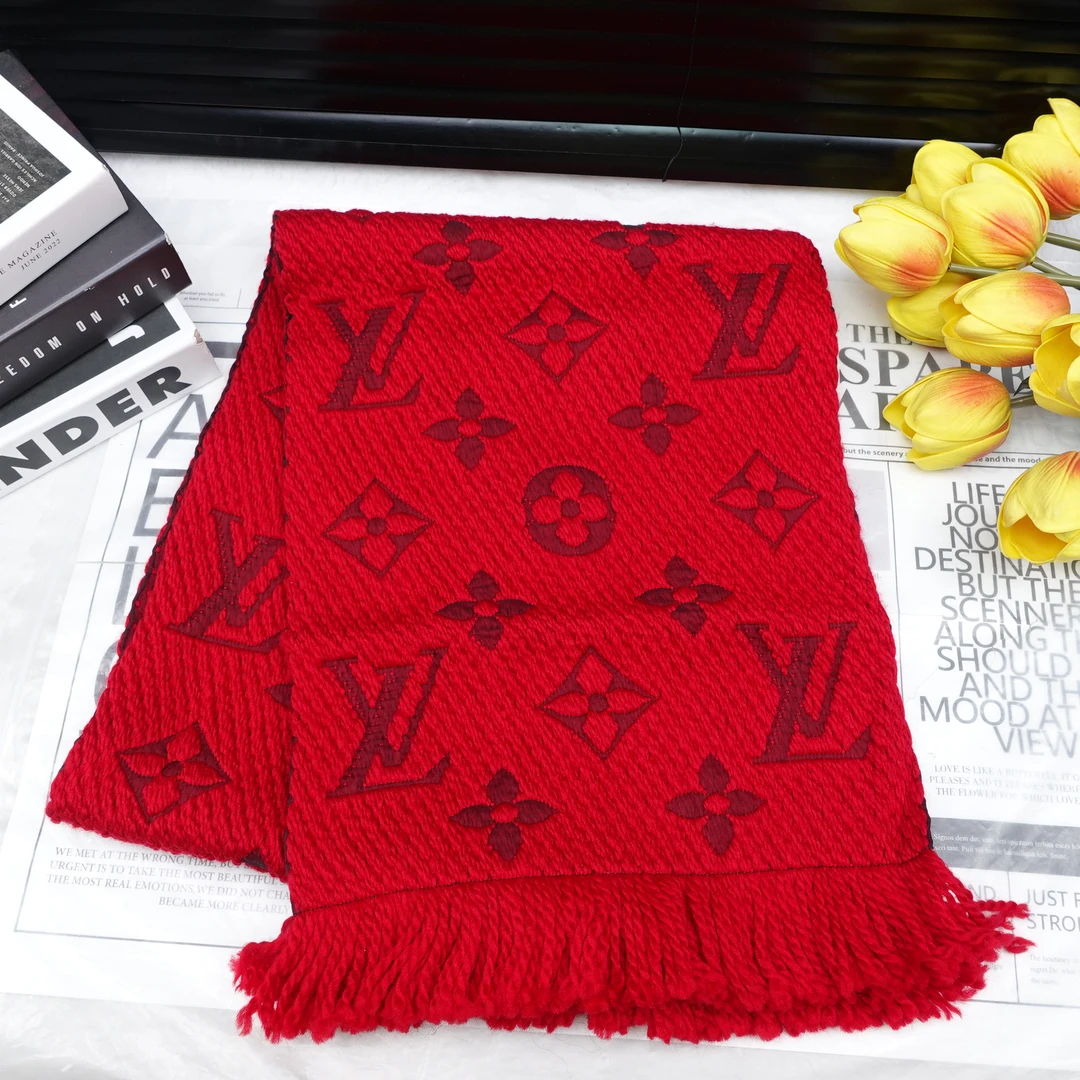 95新 LouisVuitton/路易威登 围巾/T10258906