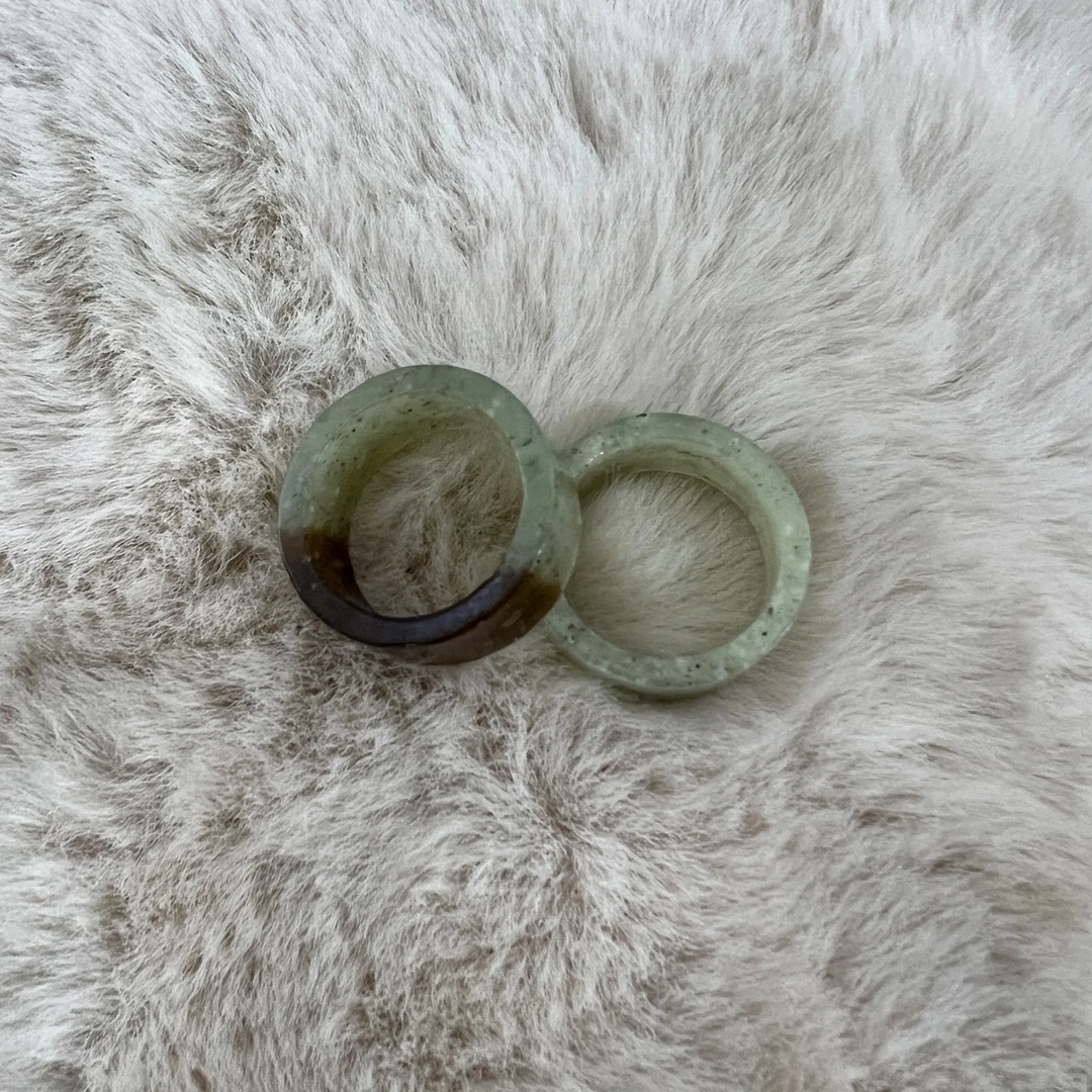 非金属莫桑石戒指 SS737 复古休闲百搭戒指