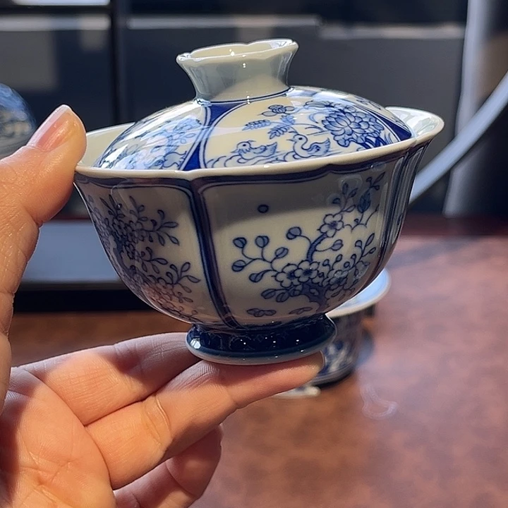 镹曰手工手绘柴窑茶具130