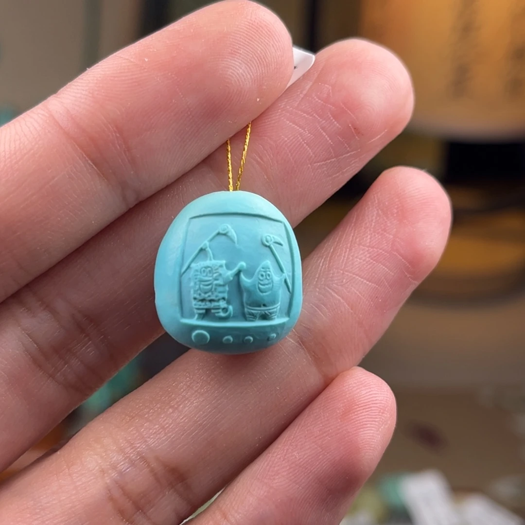 绿松石未镶嵌珠宝奇石