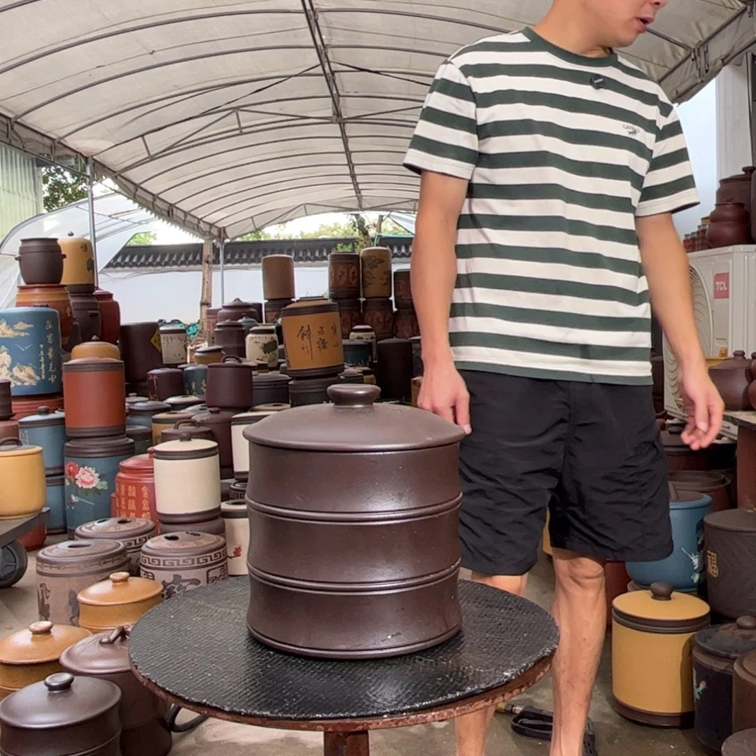 紫砂茶叶罐8 饼茶叶罐