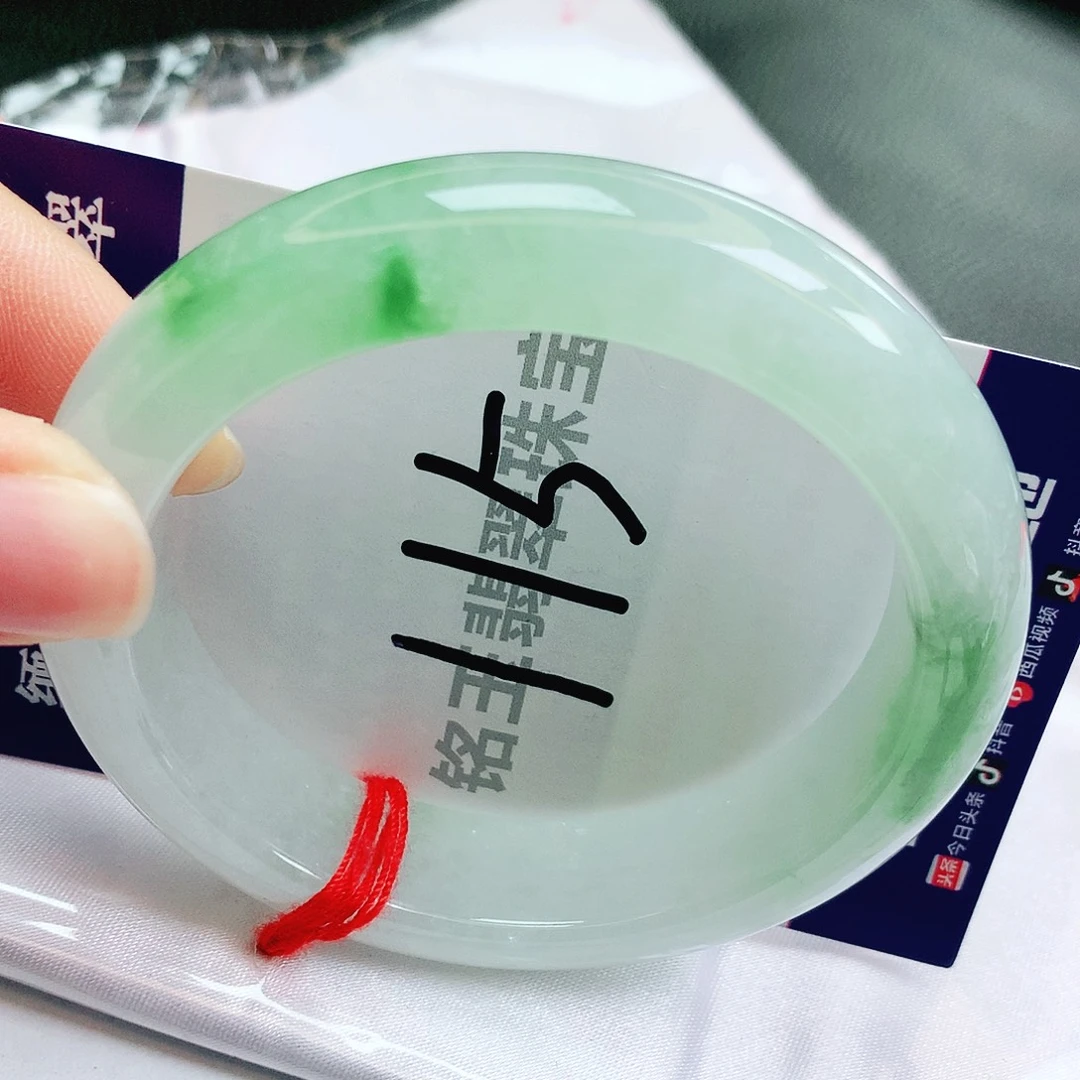 翡翠未镶嵌手镯缅甸天然a货翡翠手镯