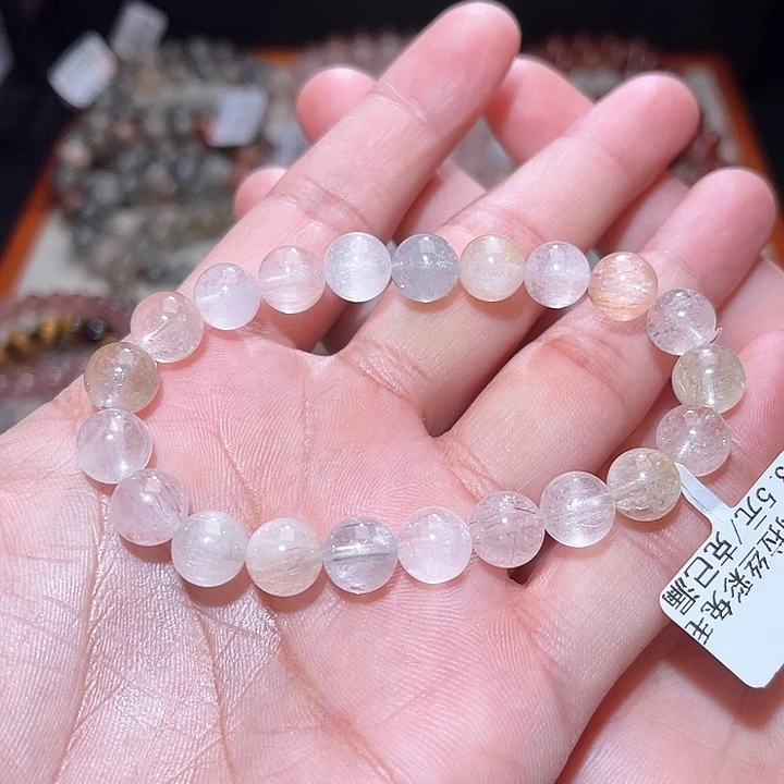 水晶手链未镶嵌211号主图手串  9+