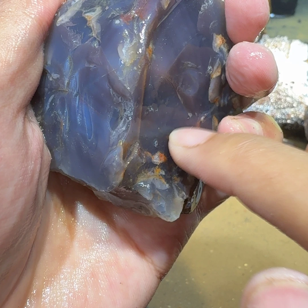 未镶嵌玛瑙/玉髓珠宝半成品