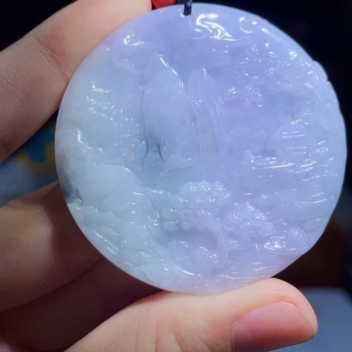 翡翠未镶嵌吊坠(不含链)X32