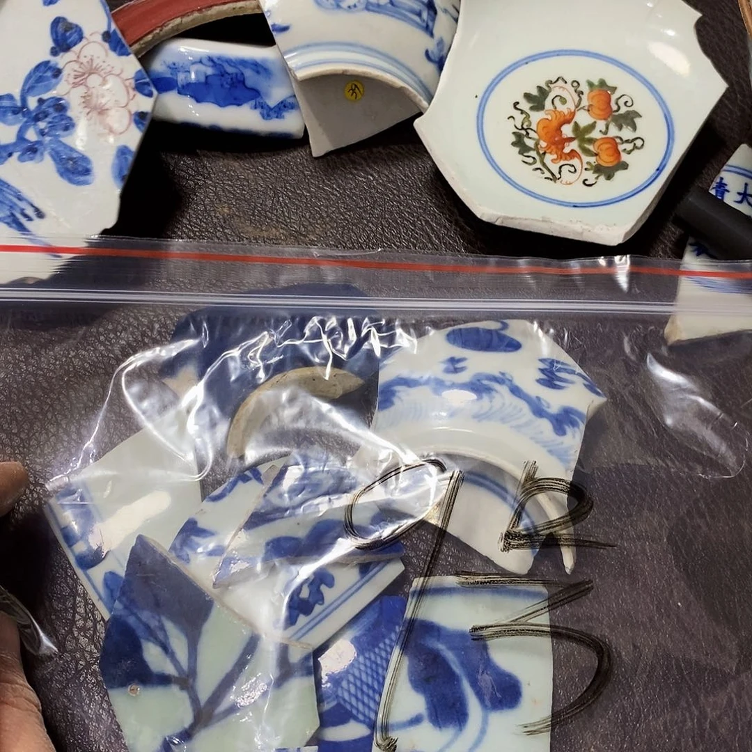 金独**行铜精品瓷片标本学习