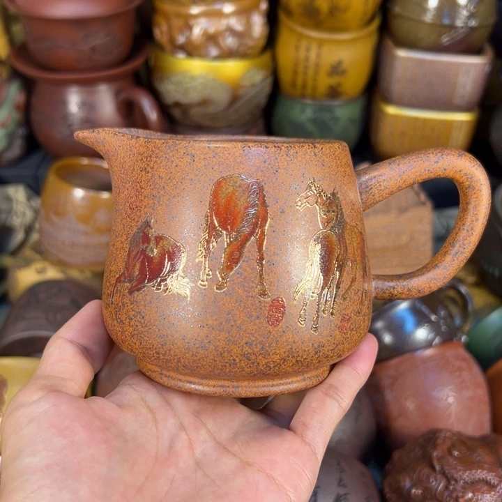 茶杯紫砂宜兴紫砂杯子